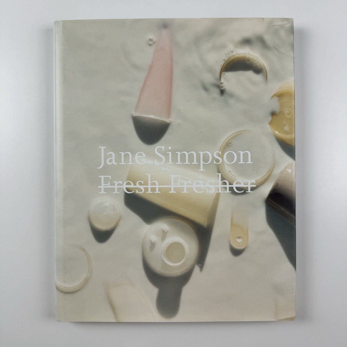 Jane Simpson – Fresh Fresher | Gagosian 2002 private view invitation and folding sheet