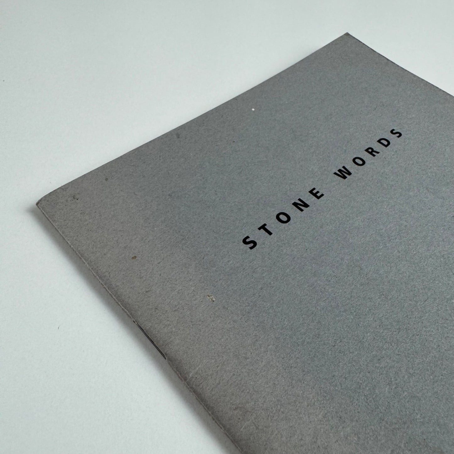 Stone Words | Wolseley Fine Arts | Pentagram, 2002 introduction by Ralph Beyer
