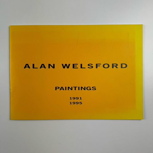 Alan Welsford Paintings 1991-1995 | Peterborough City Art Gallery, 1995