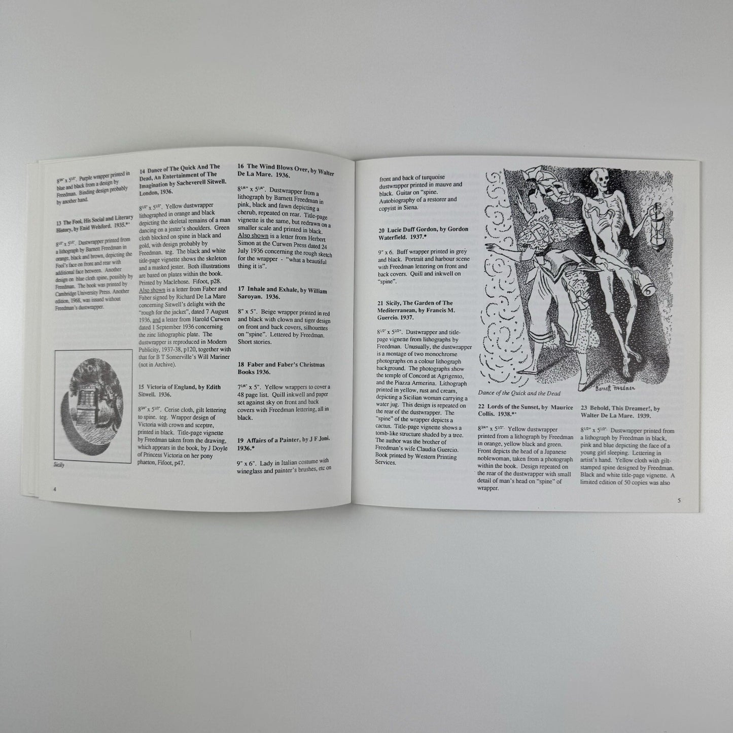 Barnett Freedman. Painter, Draughtsman, Lithography by Ian Rogerson and Sue Hosk | Manchester Polytechnic Library exhibition catalogue, 1990
