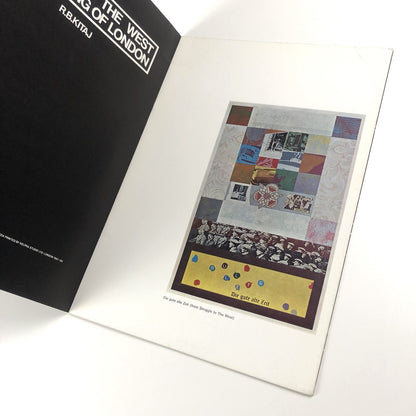 R.B. Kitaj Three Sets | Marlborough Graphics catalogue, 1970 | Typography by Gordon House