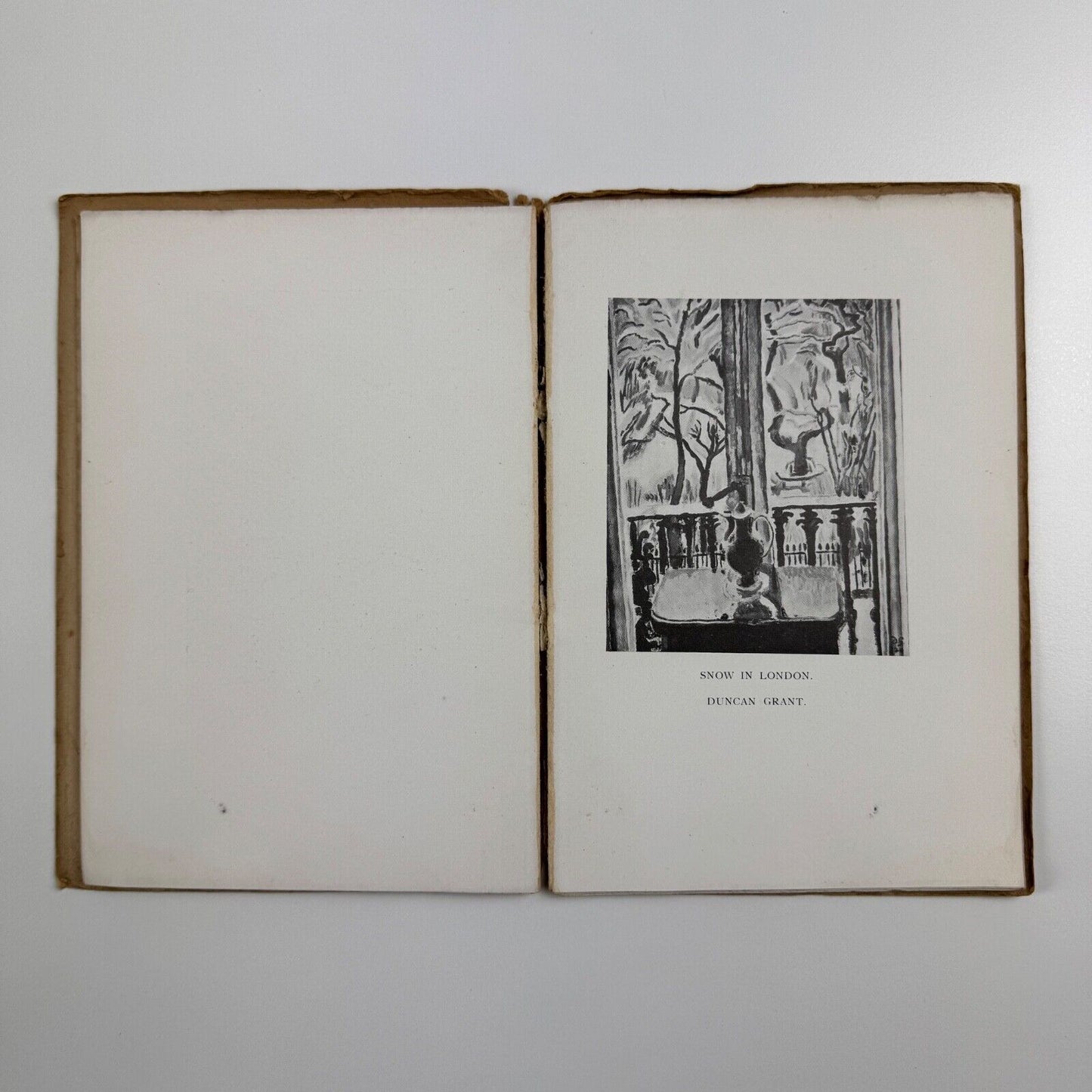 Some Contemporary English Artists | Birrell & Garnett Bookshop, 1921 | Duncan Grant cover | ex-libris Cyril Spencer Reddihough