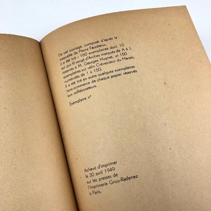 Les Lettres de Guerre de Jacques Vaché | K éditeur, 1949 | Introduction by André Breton