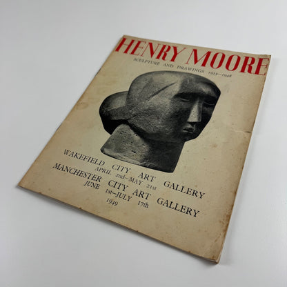 Henry Moore Sculpture and Drawings Wakefield City Art Gallery Manchester 1949