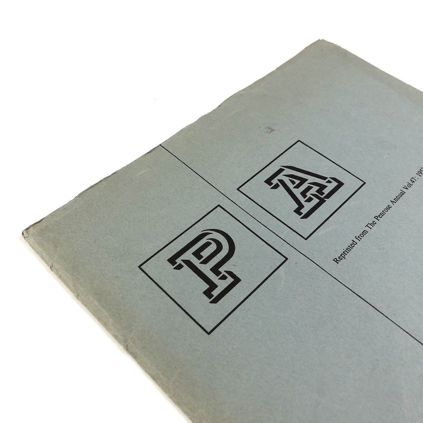 Reprints: Aldine and After by Hans Schmoller | Penrose Annual reprint Vol 47 1953