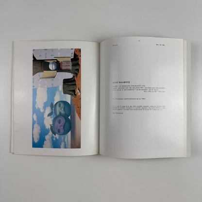 Le Domaine Enchante Eight Paintings René Magritte Christie's New York 19 May 1981