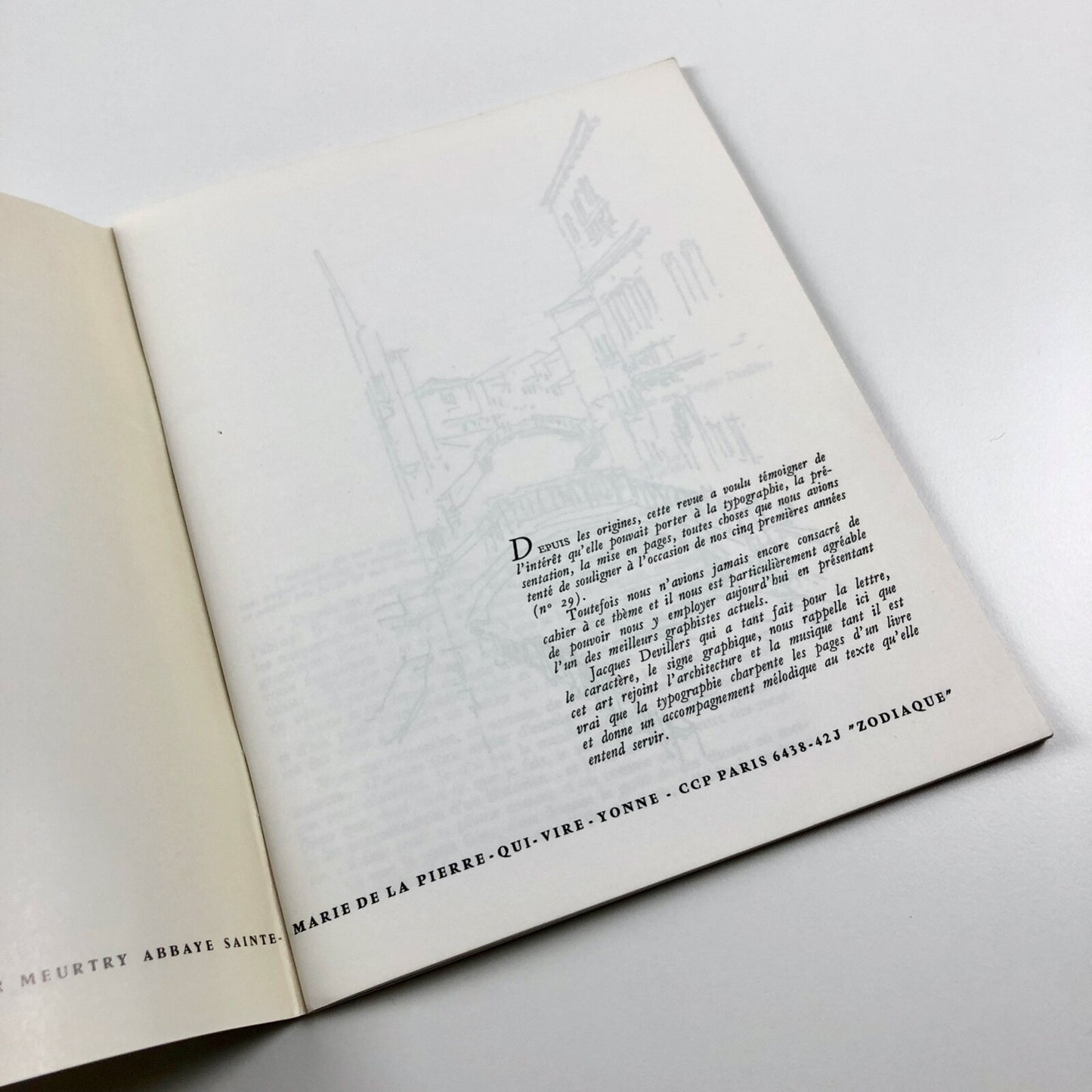 Jacques Devillers graphiste. Zodiaque, 133, July 1982