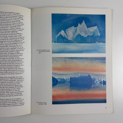 Ice and Fire paintings by Keith Grant | Fitzwilliam | Roehampton Institute, 1994