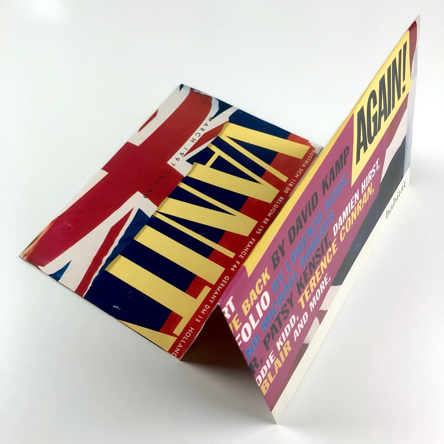 Vanity Fair / Habitat – London Swings Again | Fold-out poster | Artclub Quarterly, 1998 | Reproduction: Tim Noble &amp; Sue Webster, London Swings, 1997
