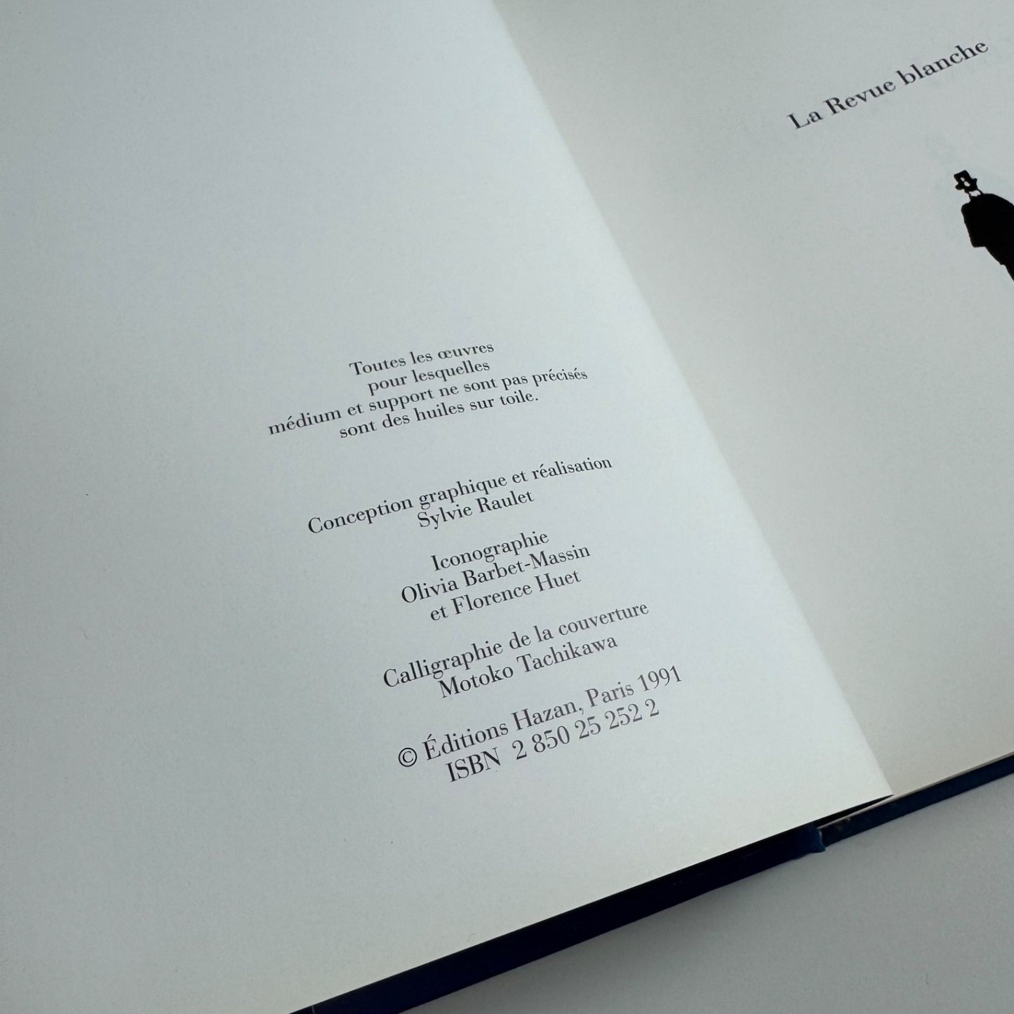 La Revue blanche. Ses amis, ses artistes by Georges Bernier. Hazan, 1991
