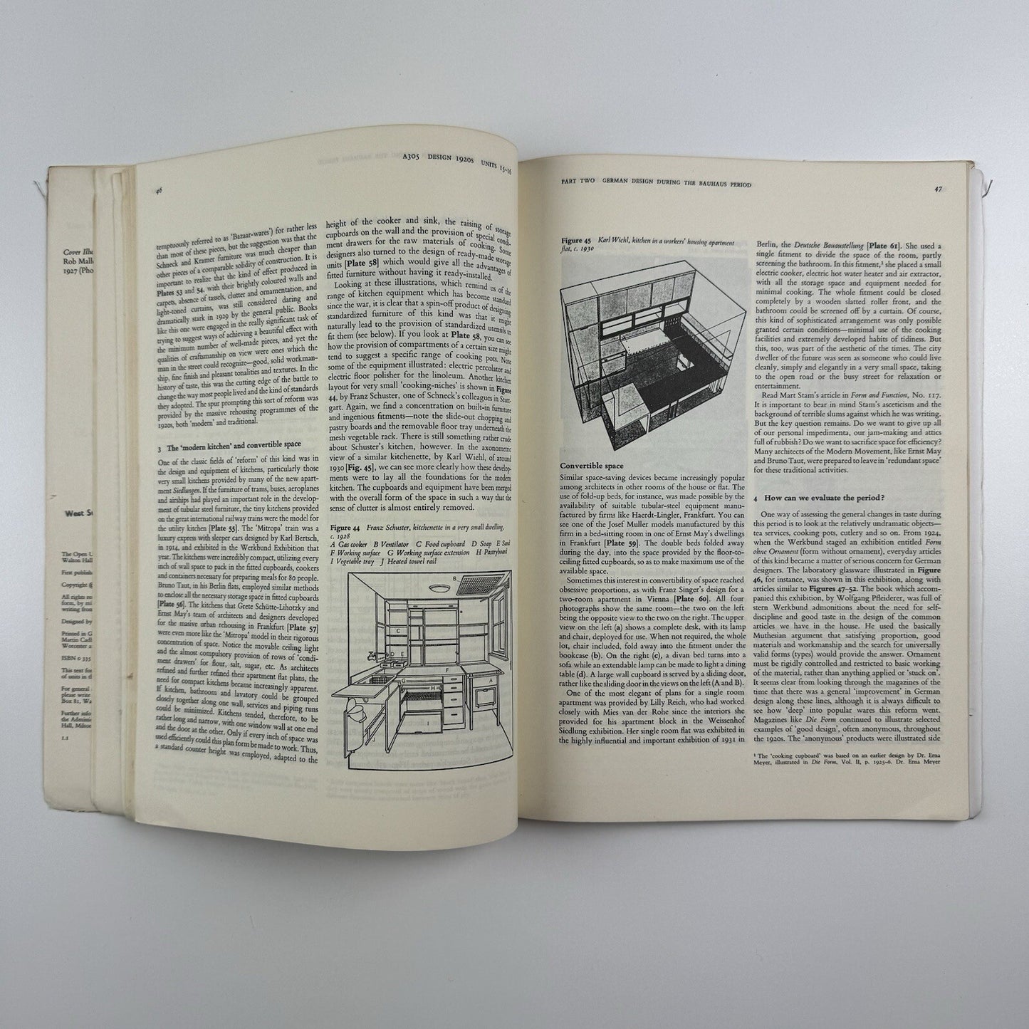 Design 1920’s | Open University textbook | Tim Benton, Charlotte Benton, Aaron Scharf, 1975