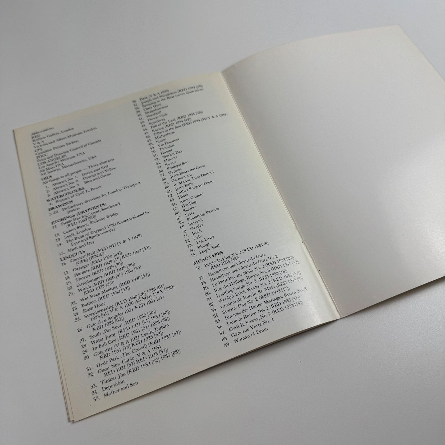 Sybil Andrews. Paintings and Graphic Work | Michael Parkin Fine Art, 1980