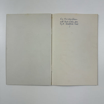 Homage to Masters by Maxwell Armfield | Privately printed, c.1949