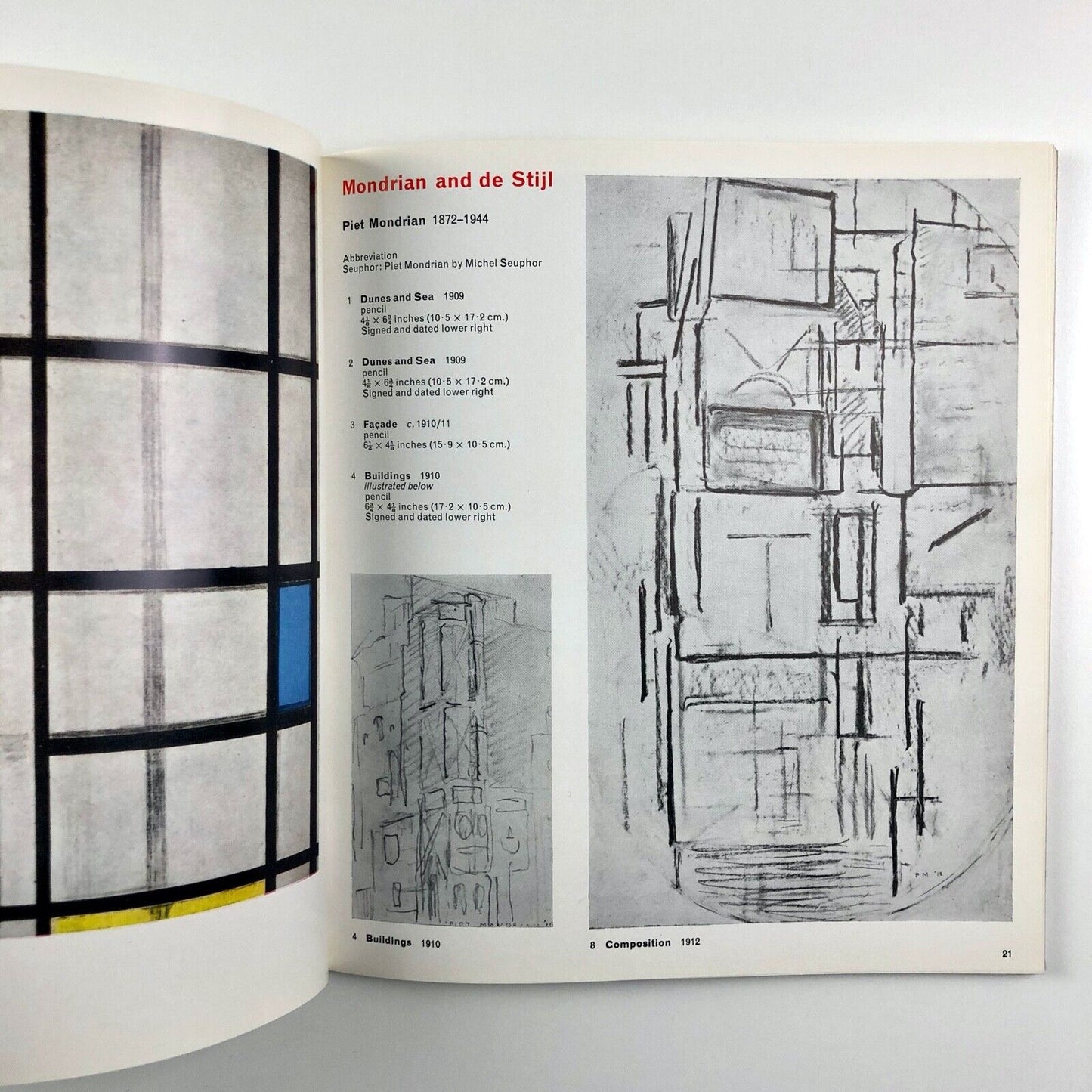 Mondrian de Stijl and their impact | Marlborough exhibition catalogue, New York 1964