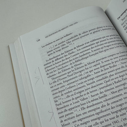 Les Èditions de Minuit 1942-1955. Le devoir d’insoumission by Anne Simonin