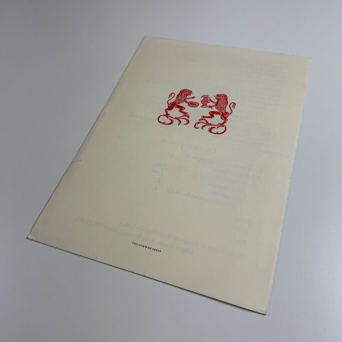 Prospectus for A Jewish Iconography by Alfred Rubens Nonpareil Publishing, 1981