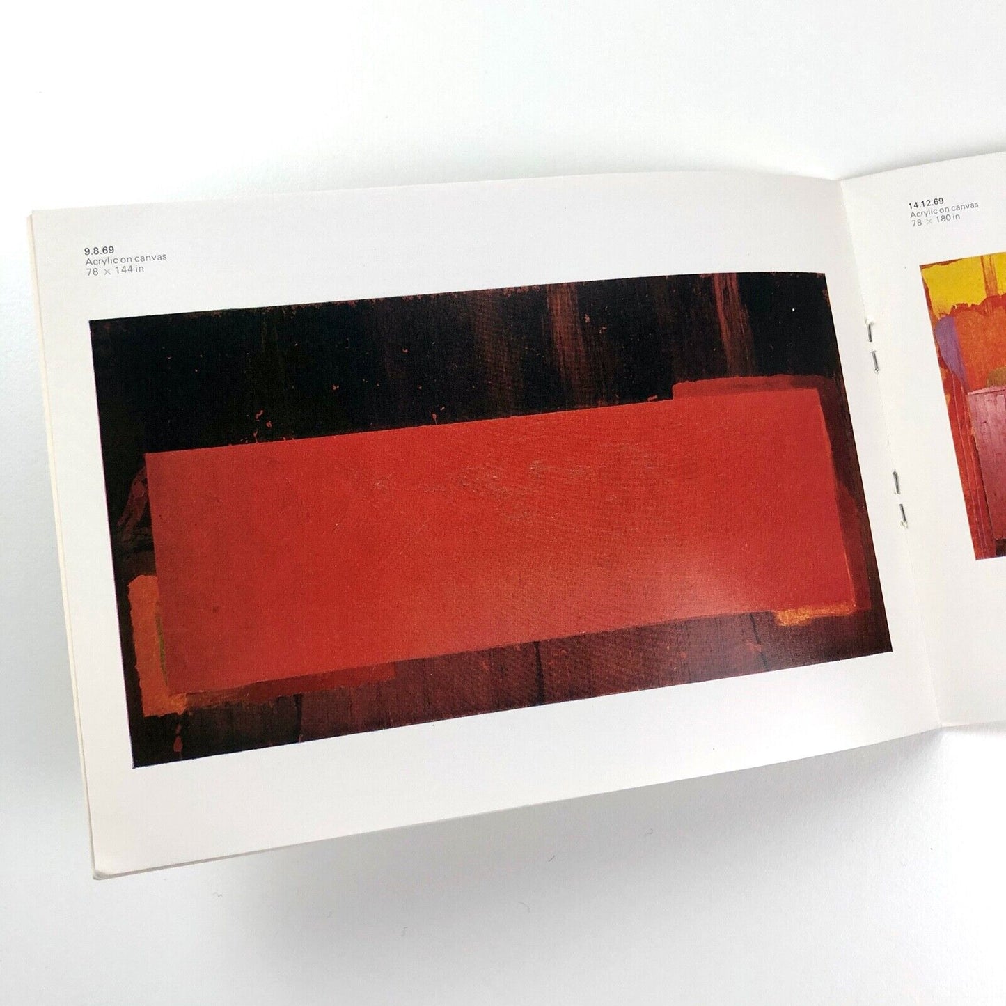 John Hoyland Paintings exhibition catalogue | The Waddington Galleries, 1970 | catalogue design by Gordon House