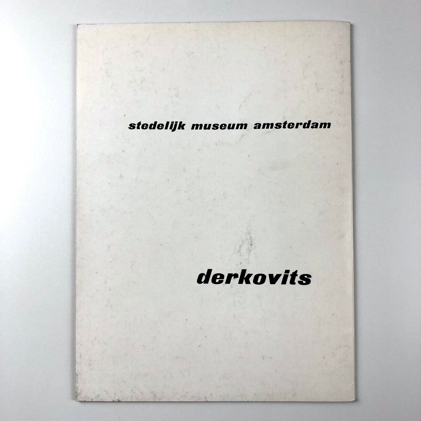 [Gyula] Derkovits | Stedelijk Museum catalogue | Cat. no. 250, 1960