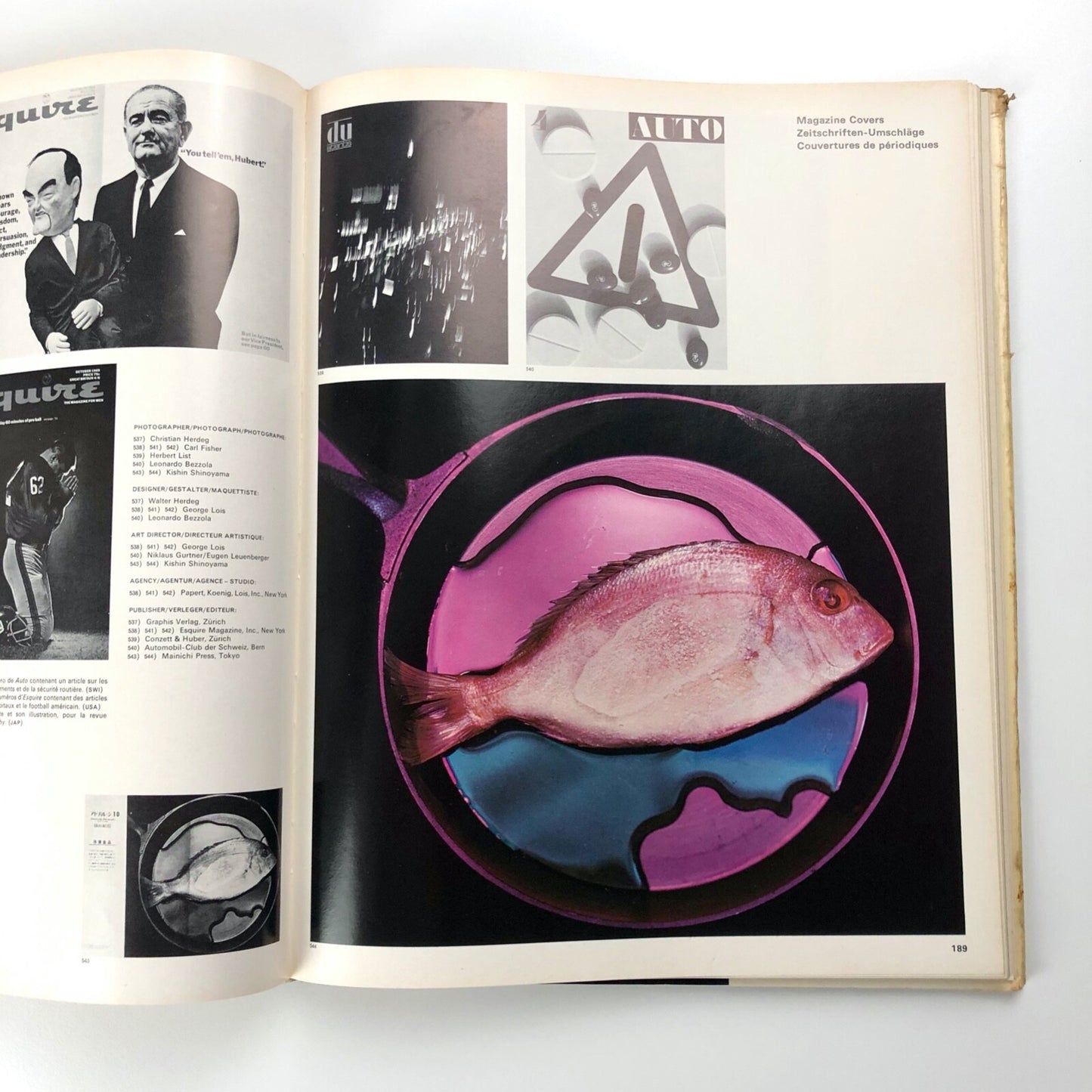 Photographis ’68 | International Annual of Advertising Photography | Walter Herdeg