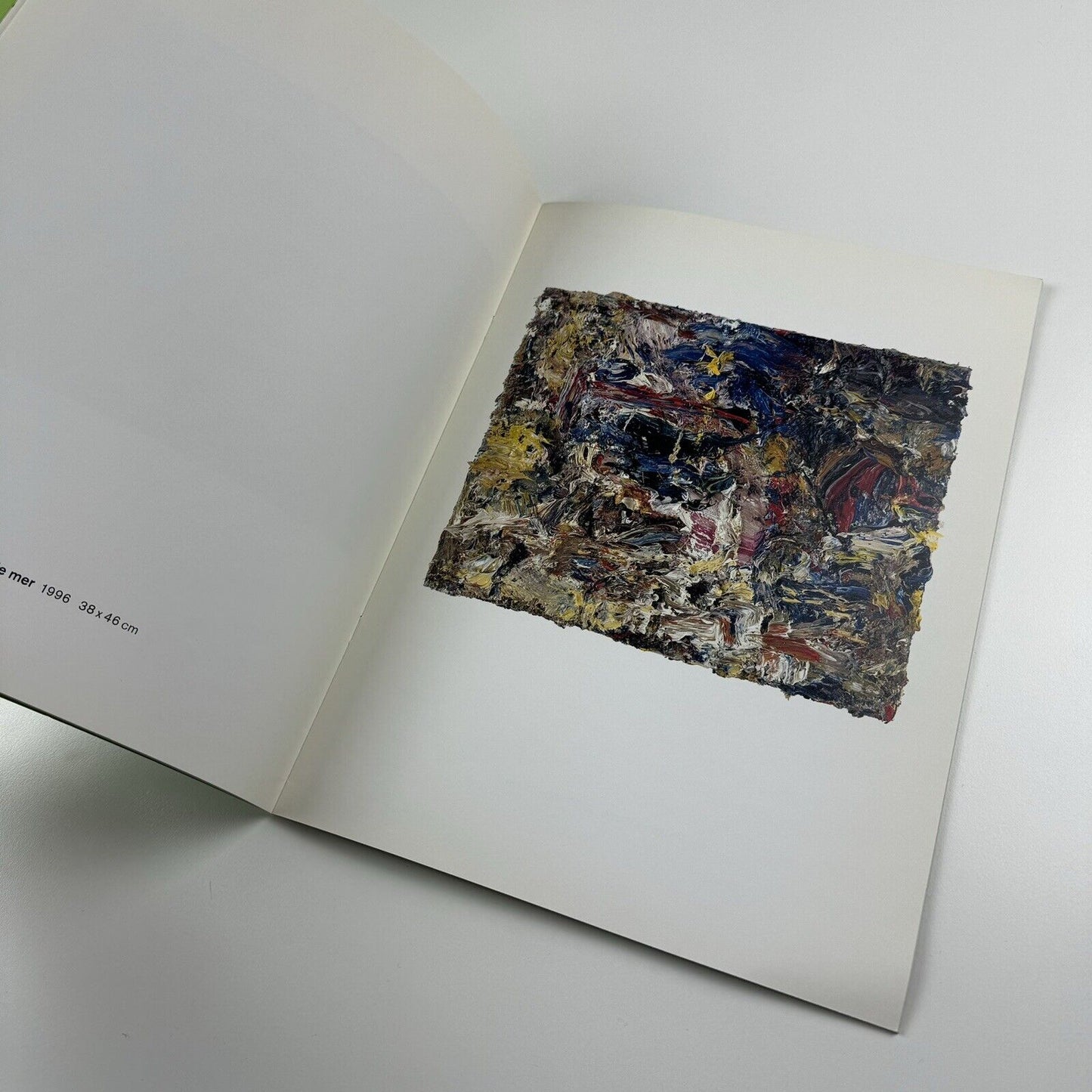 Eugène Leroy. Neue Bilder | Text by Arthur Rimbaud | Michael Werner Cologne, 1996