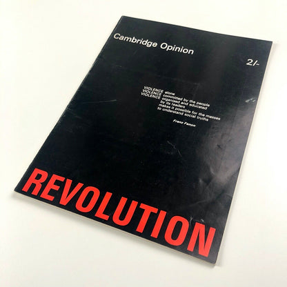 Cambridge Opinion magazine | No. 52, 'Revolution' | Edited by Peter Kellner, 1968