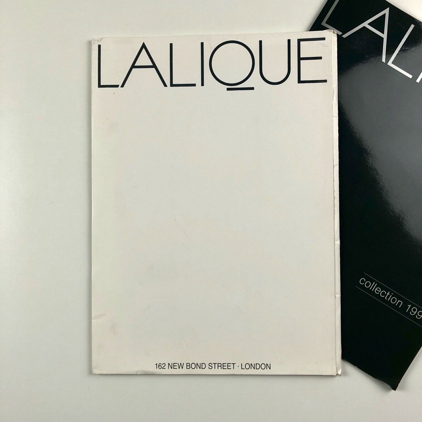 Lalique Collection, 1993 brochure – plus folder of information on Lalique