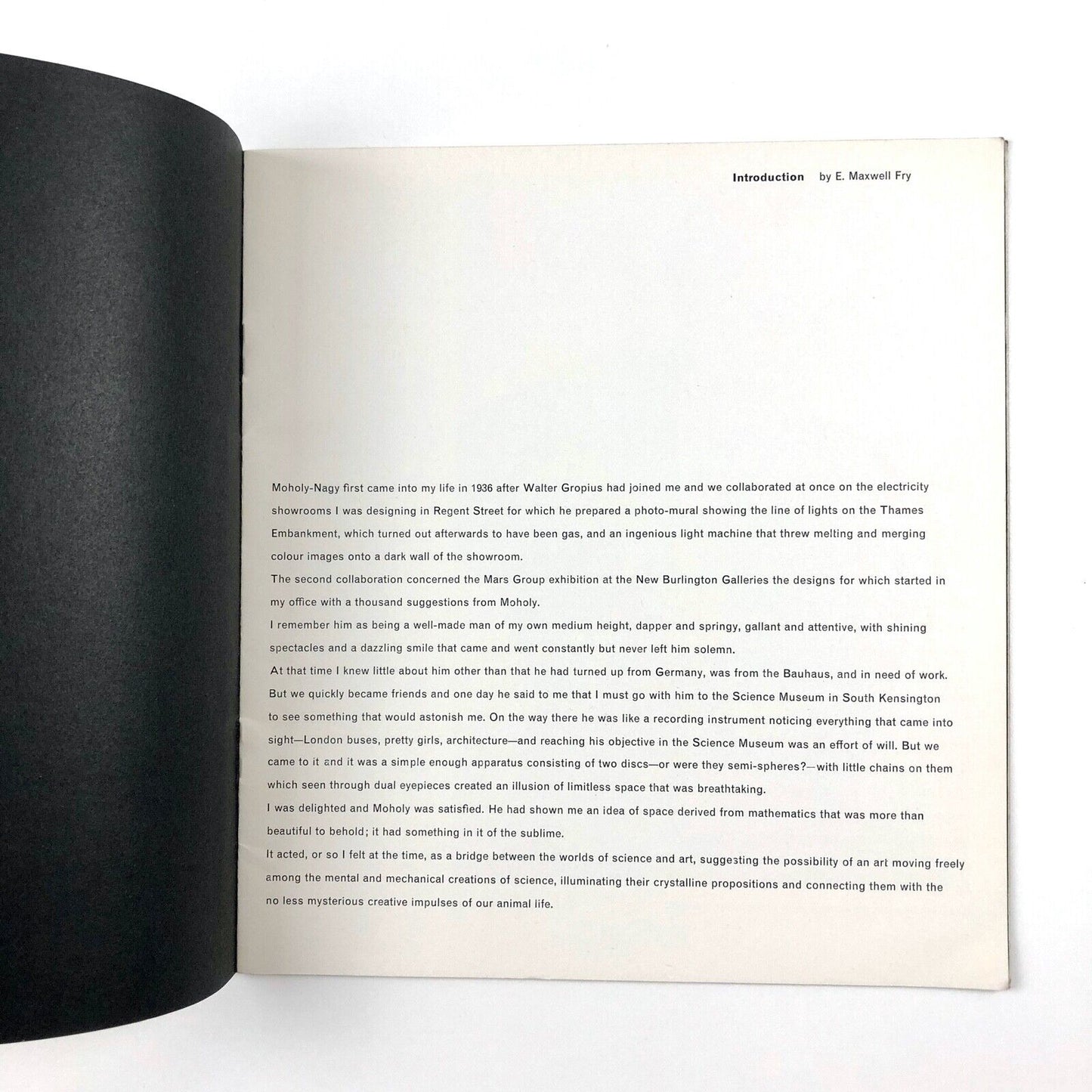 Moholy-Nagy Paintings & Collages 1914-1946 | New London Gallery catalogue booklet, 1961