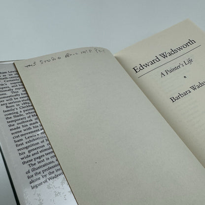 Edward Wadsworth. A Painter's life, by Barbara Wadsworth | Michael Russell, 1989