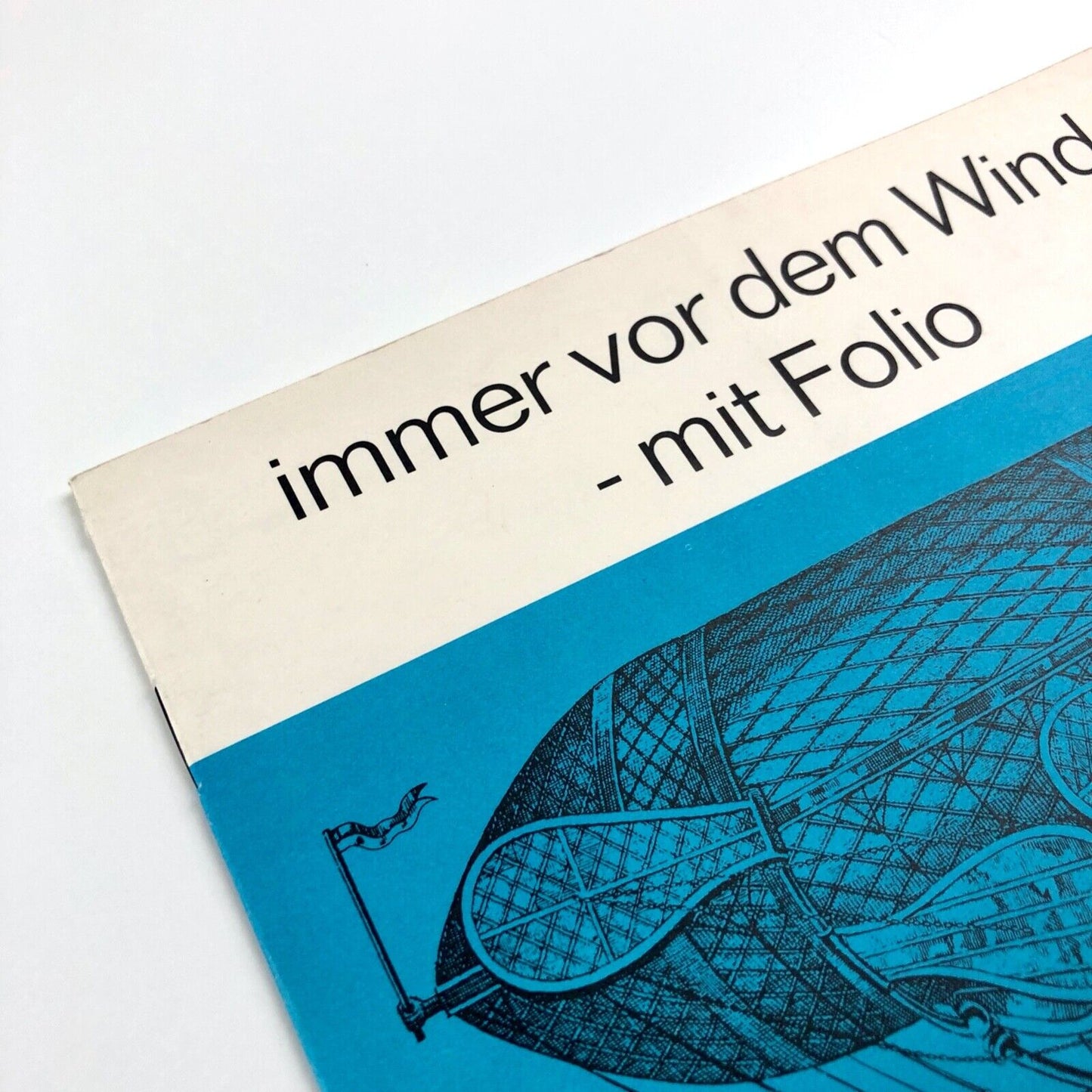 Immer vor dem Wind - mit Folio | Type specimen booklet | Harris-Intertype, undated