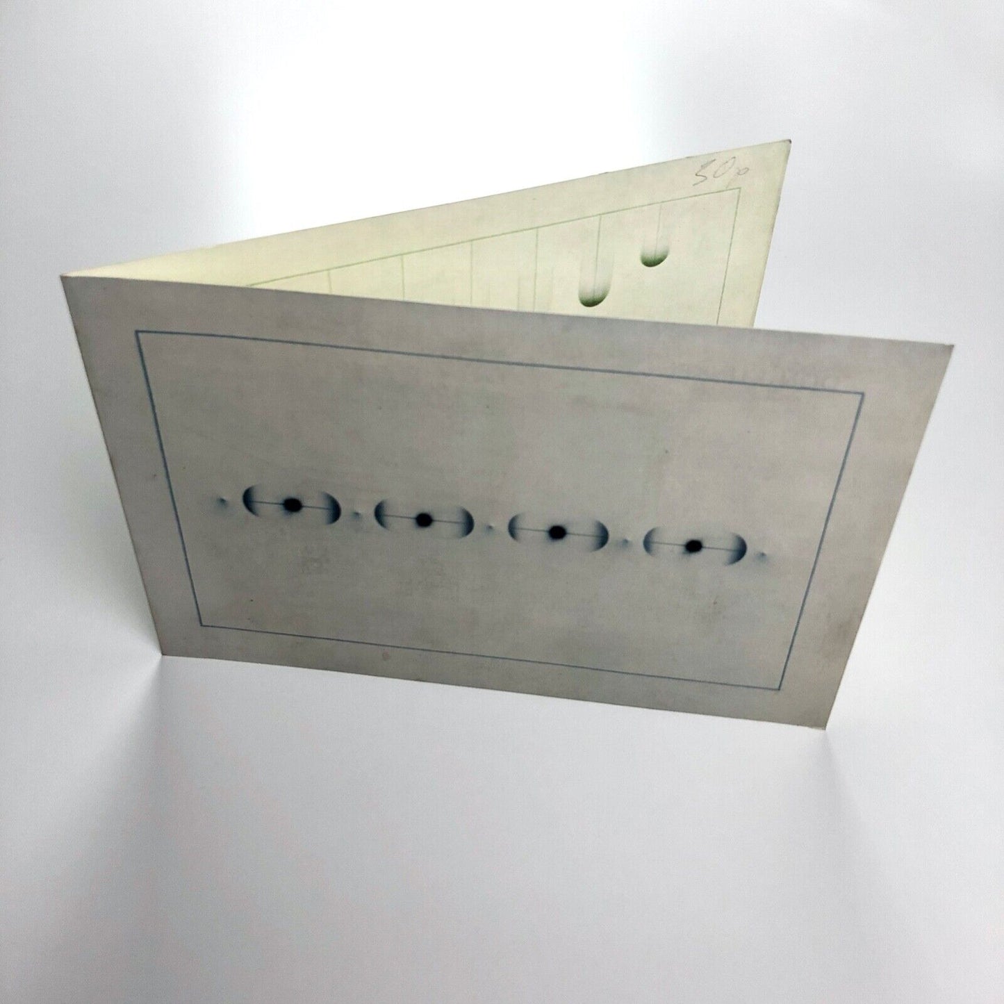 Folding card for Don Kunkel | Annely Juda Fine Art, 1974