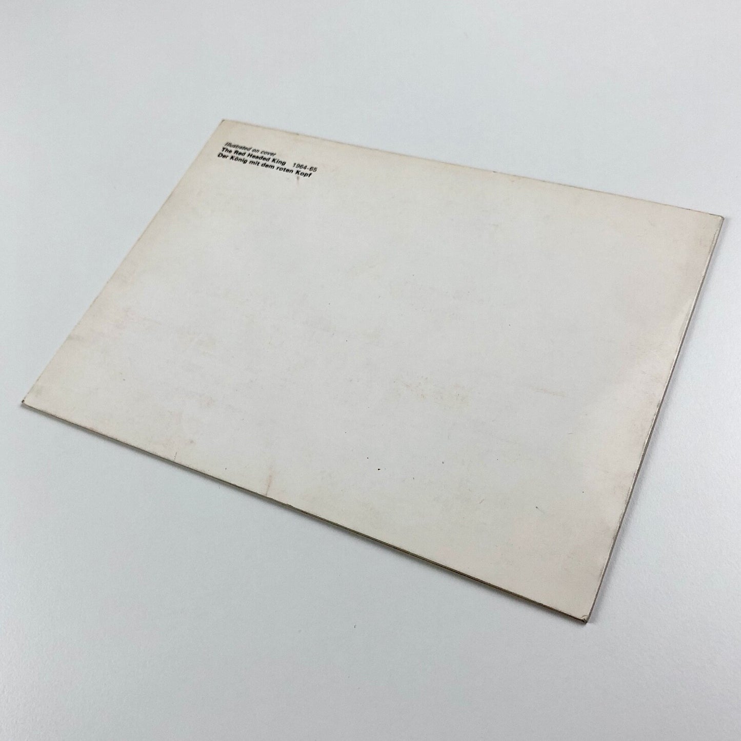 Brauer Oils, Watercolours and Etchings | Marlborough Fine Art promotional card, 1969