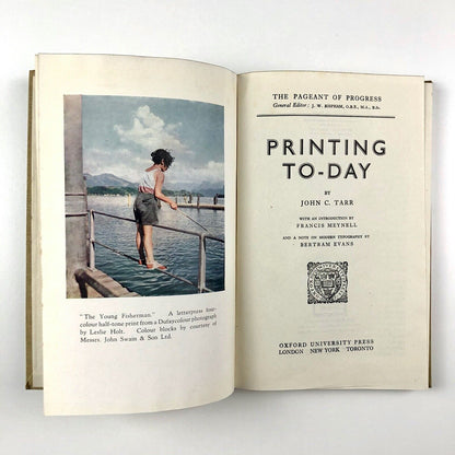 Printing To-Day by John C. Tarr | Oxford University Press, 1945