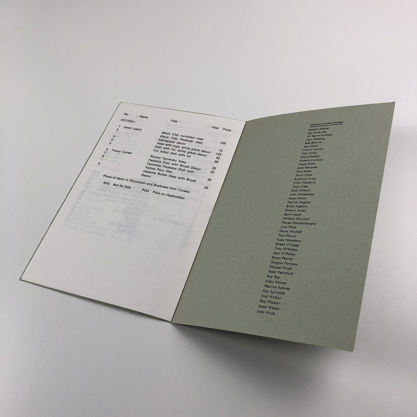 Catalogue – Penwith Festival Exhibition 1983 | The Penwith Society