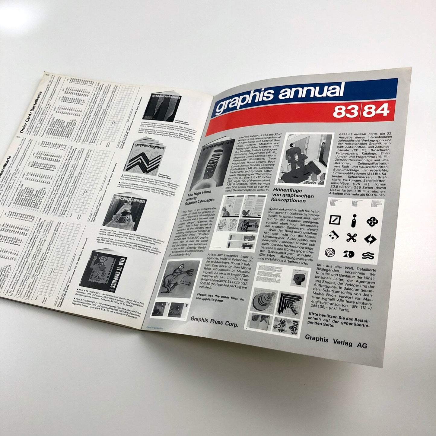 Graphis journal No 227 Vol 39 | September/October 1983 | Edited by Walter Herdeg