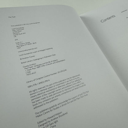 Paul Nash – Landscape and the Life of Objects | Andrew Causey | Lund Humphries 2013