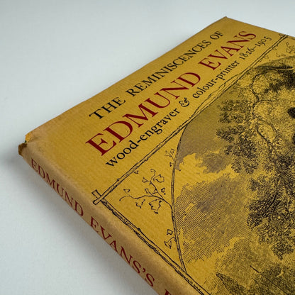 The Reminiscences of Edmund Evans Ruari McLean | Oxford, 1968 reprint | Inscribed by Harry Carter to George Buday