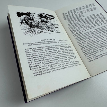 Rigby Graham Paintings. Introductory notes by John Cotton and Victor Bennet | Victoria Galleries, Harrogate 1977 inscribed
