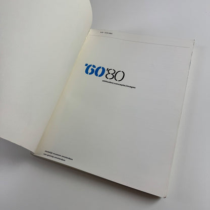 '60 '80 attitudes | concepts | images | Stedelijk Museum Amsterdam 1982