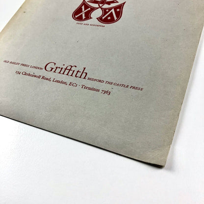 Famous Printers' Marks: folder for the series of stamps | W.P. Griffiths & Sons