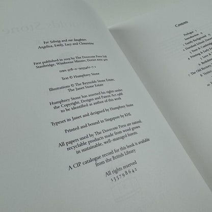 Reynolds Stone. A Memoir by Humphrey Stone | The Dovecote Press, 2019