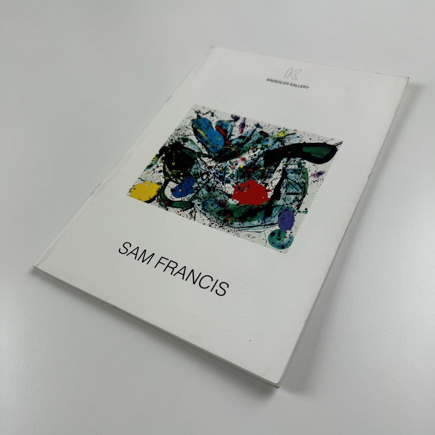 Sam Francis. Paintings | Knoedler Gallery London | Nov-Dec 1989 catalogue