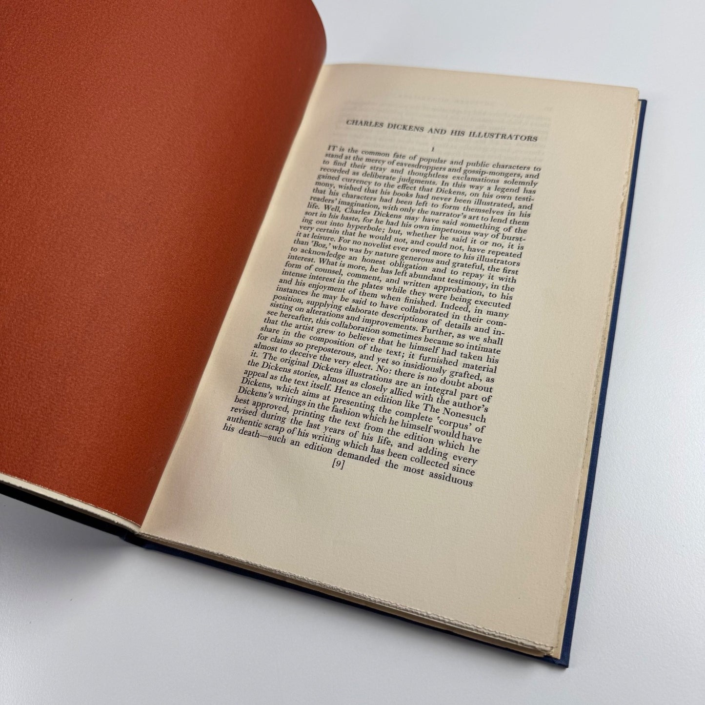 Nonesuch Dickensia. Retrospectus and Prospectus. The Nonesuch Press, 1937
