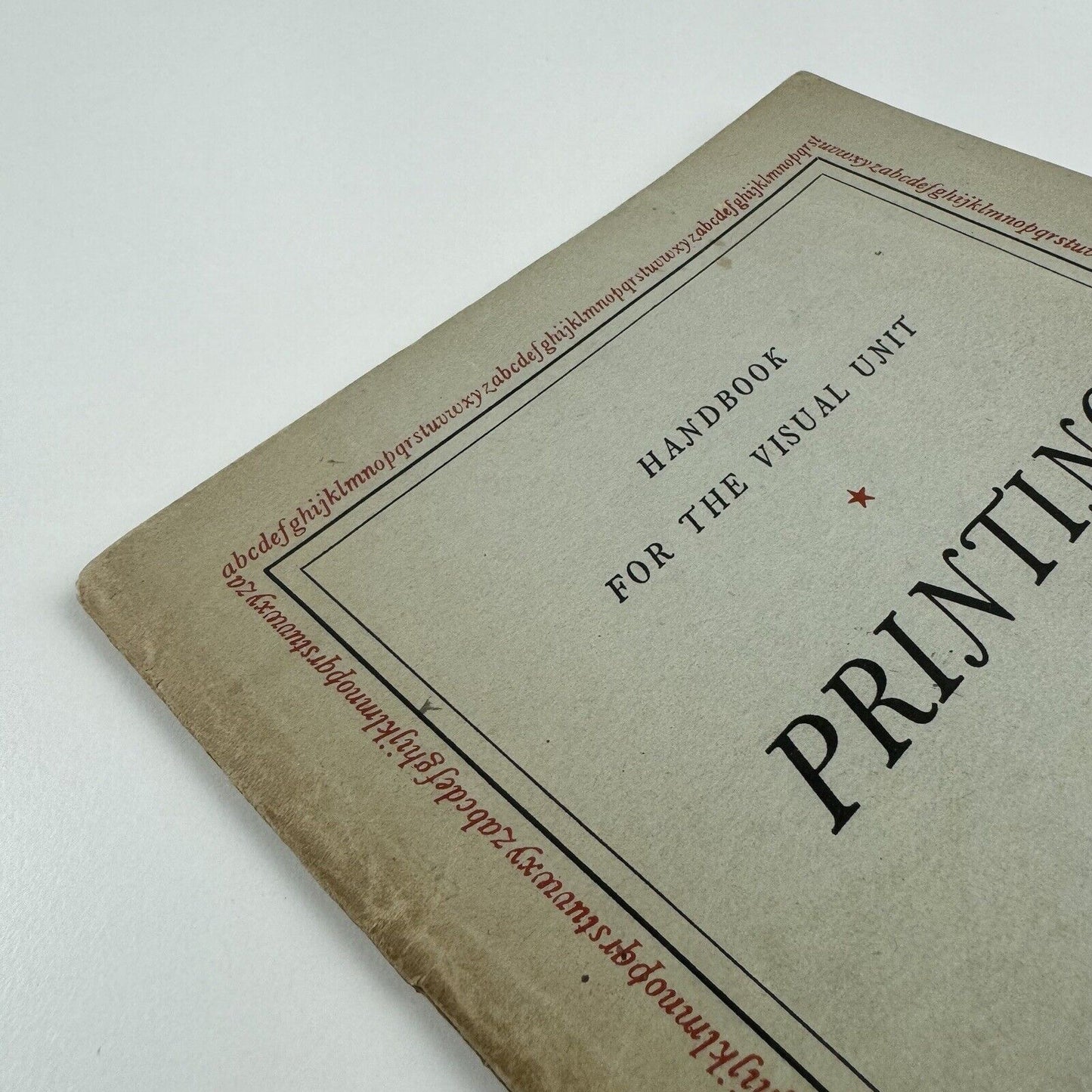 Handbook for the Visual Unit | Ministry of Education | Printing and Papermaking | Central Office of Information, 1951