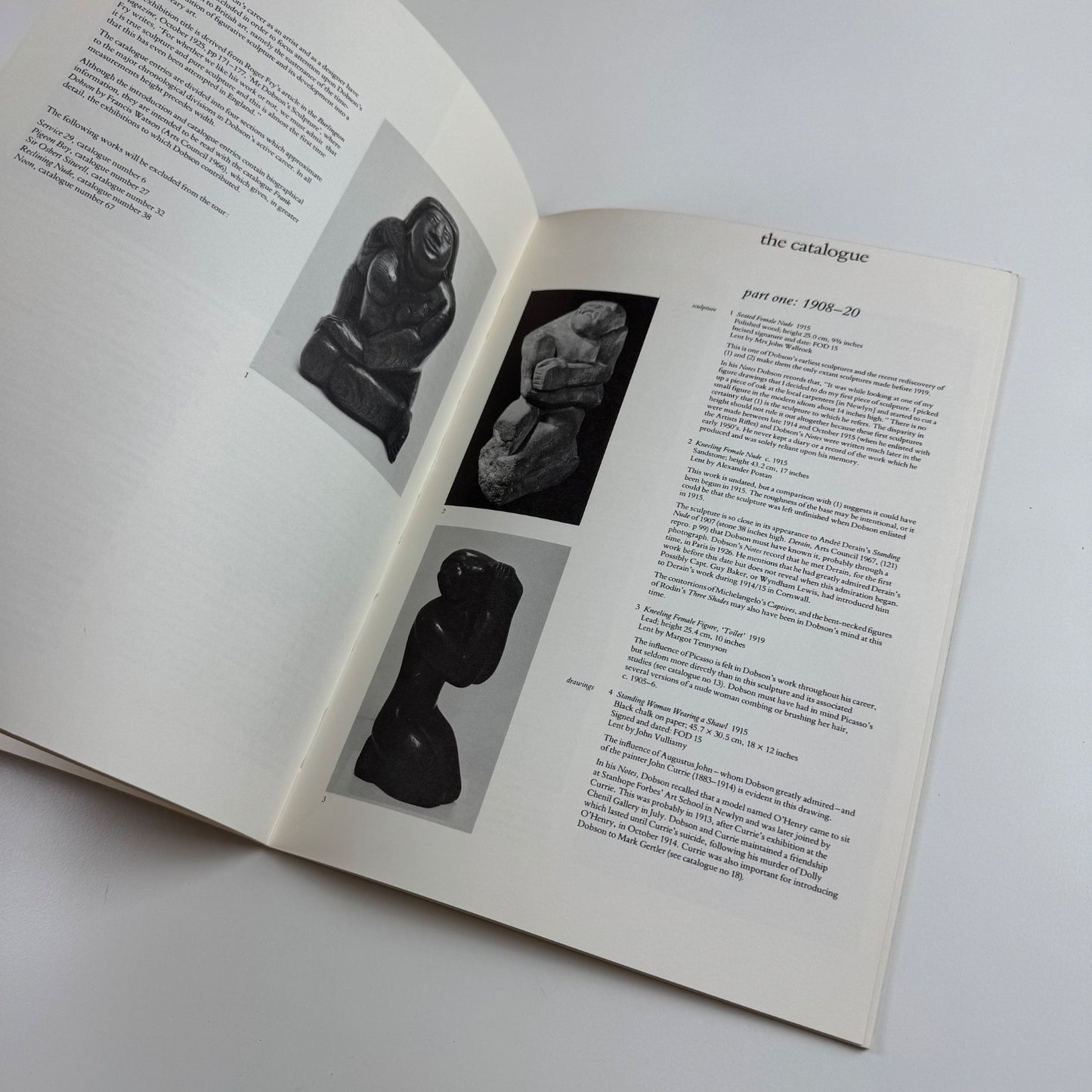 True and Pure Sculpture. Frank Dobson | Kettle's Yard Arts Council, 1981/2