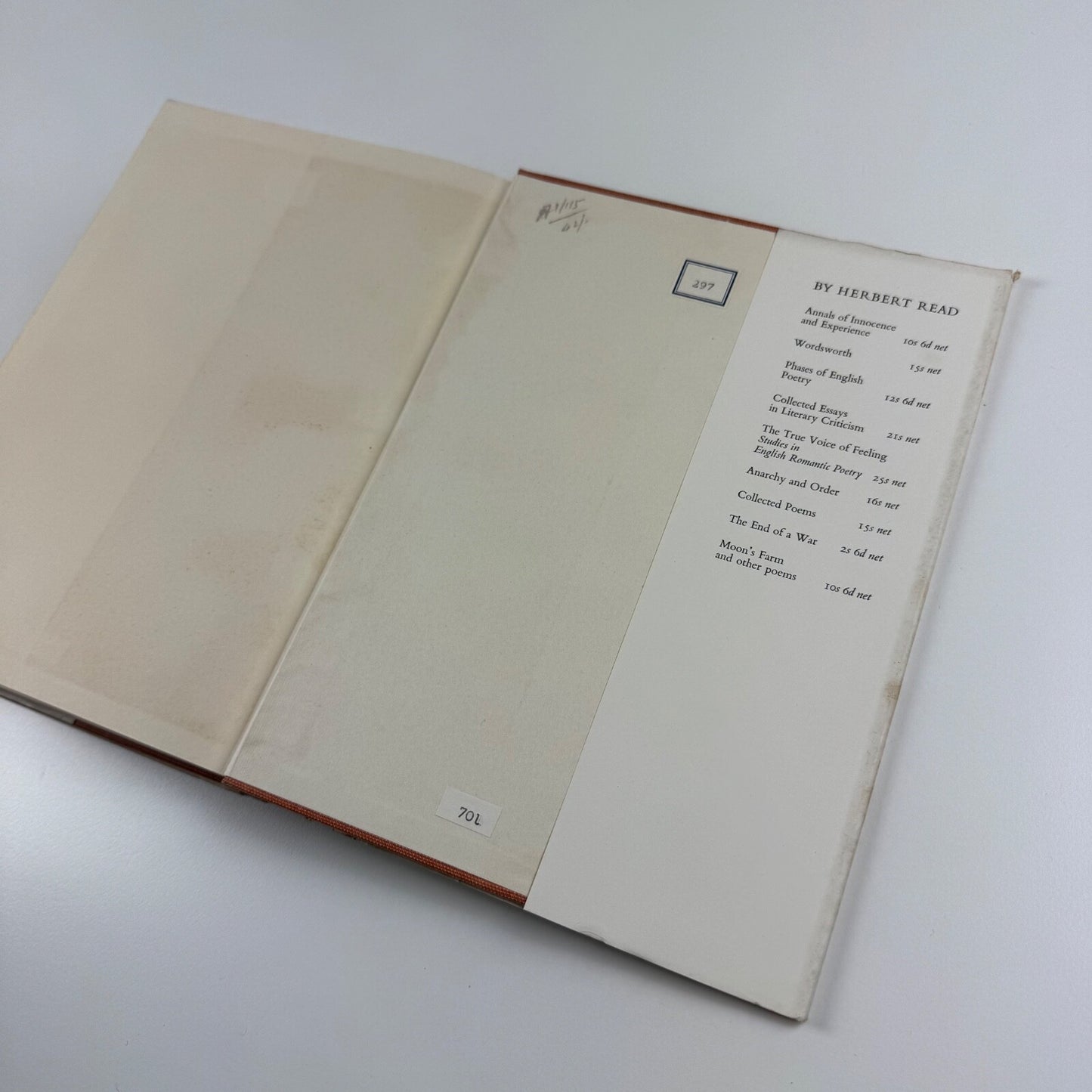 Icon and Idea. The Function of Art in the Development of Human Consciousness by Herbert Read | Faber & Faber, 1955