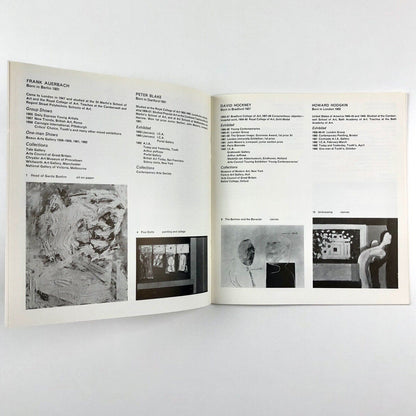 1962 – One Year of British Art | Selected by Edward Lucie-Smith | Arthur Tooth 1962
