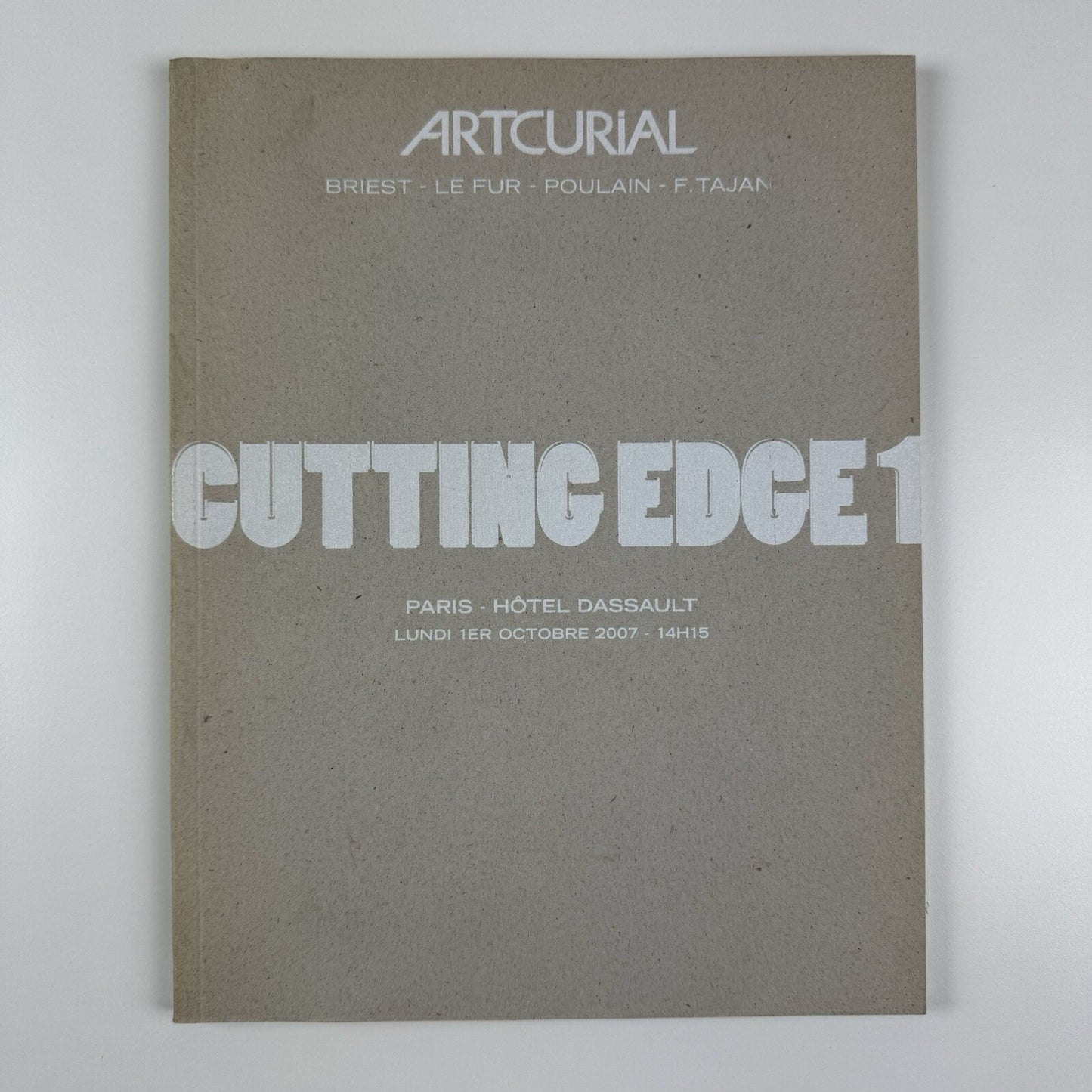 Artcurial October 2007 Cutting Edge | Modern & Contemporary Art sale catalogue | Hotel Dassault