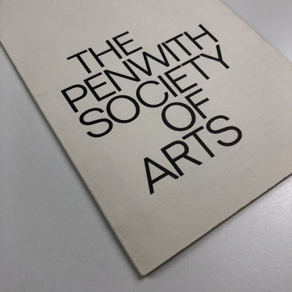 Folded card – The Penwith Society of Arts Summer Exhibition, 1965