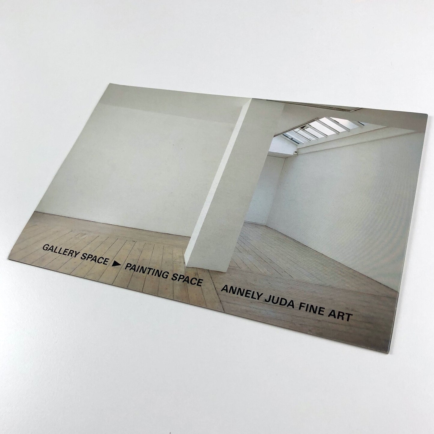 Malcolm Hughes: Painting Space / Gallery Space | Annely Juda Fine Art London, 1989 promotional card