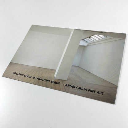 Malcolm Hughes: Painting Space / Gallery Space | Annely Juda Fine Art London, 1989 promotional card